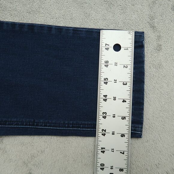 Chico's Jeans Women's Size 0.5 US-6 Blue Mid-Rise Pull On Skinny 26" Inseam - Picture 5 of 15